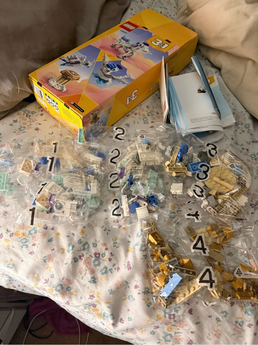 LEGO Creator Mythical Pegasus Set - White & Purple